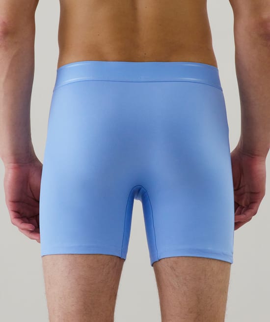Boxer long en microfibre;