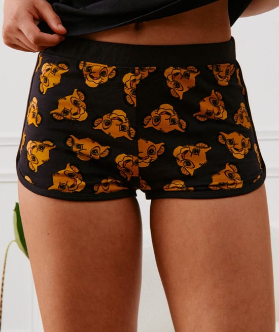 Short en molleton Le Roi Lion;