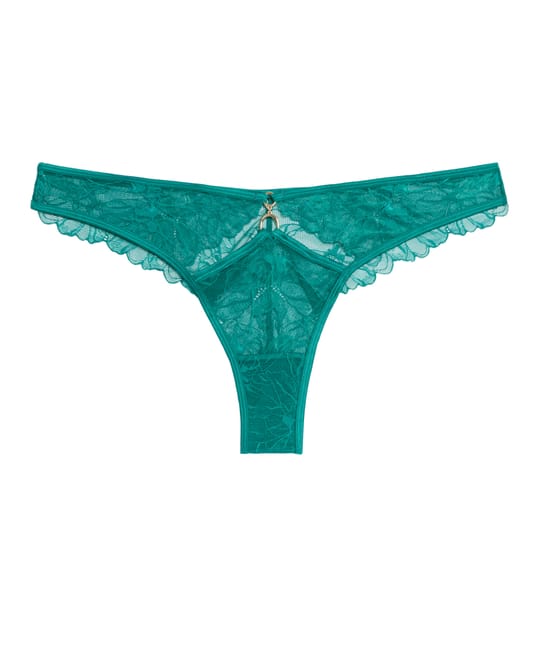 Lace thong;
