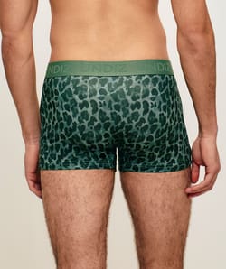 Boxer en coton l&eacute;opard;