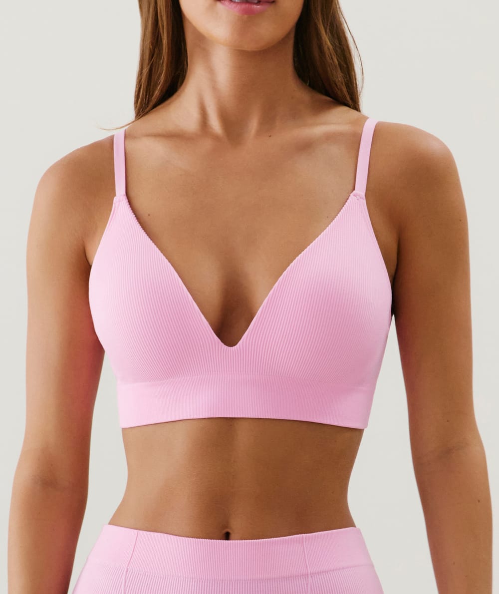 Sujetador push-up sin costuras;