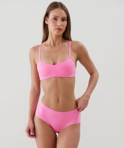 Brassière ampliforme en microfibre;