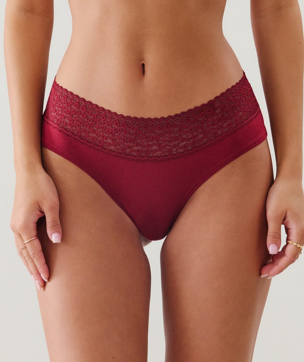 Shorty de encaje;