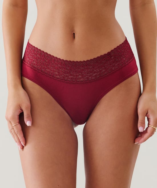 Shorty de encaje;