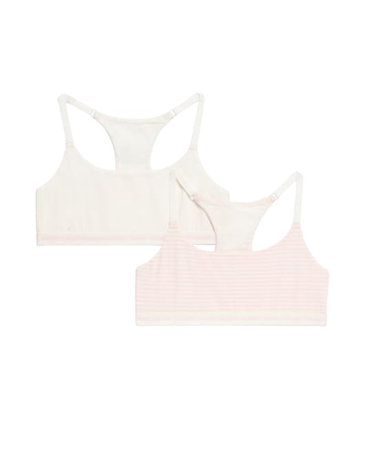 Lot de 2 brassi&egrave;res ados en coton;