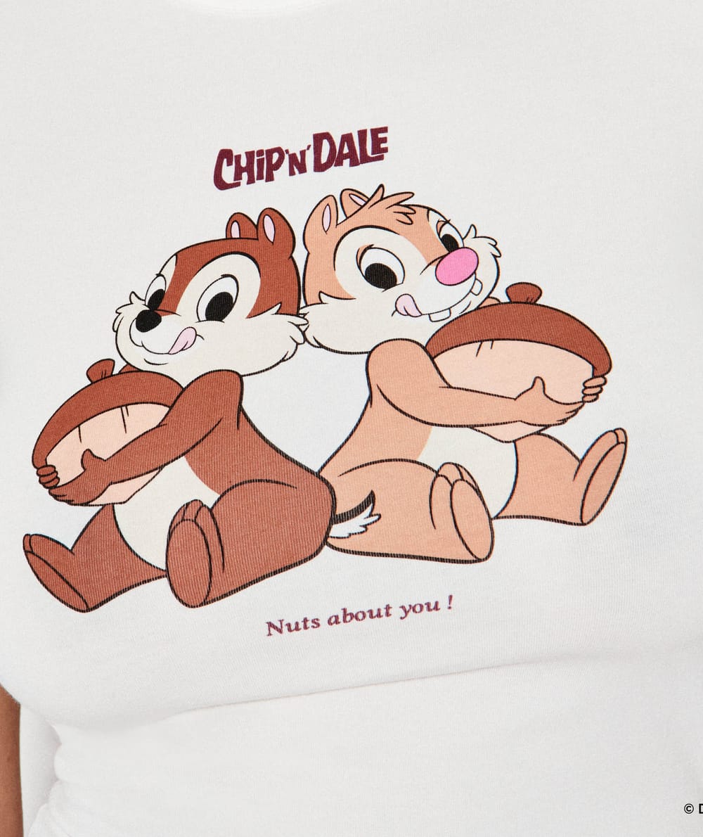 Topje van jersey Knabbel en Babbel;