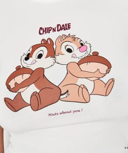 Topje van jersey Knabbel en Babbel;