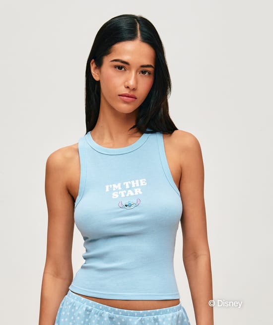 Lilo & Stitch jersey tank top;