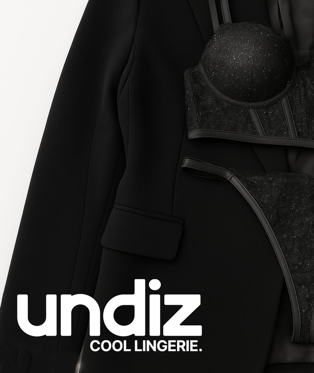 Lace and rhinestone push-up bra;