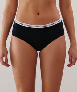 Flux abondant - Shorty menstruel en microfibre;