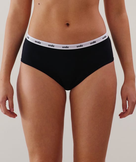 Heavy flow - Junior period shorts in microfibre;