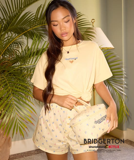 BRIDGERTON cotton T-shirt;