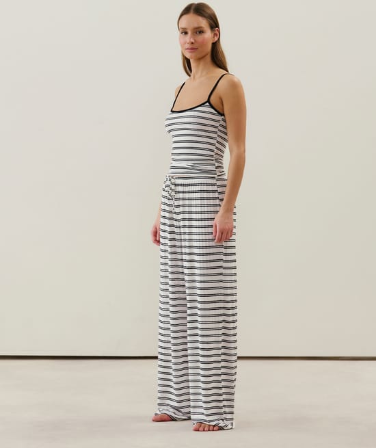 Gestreepte broek;