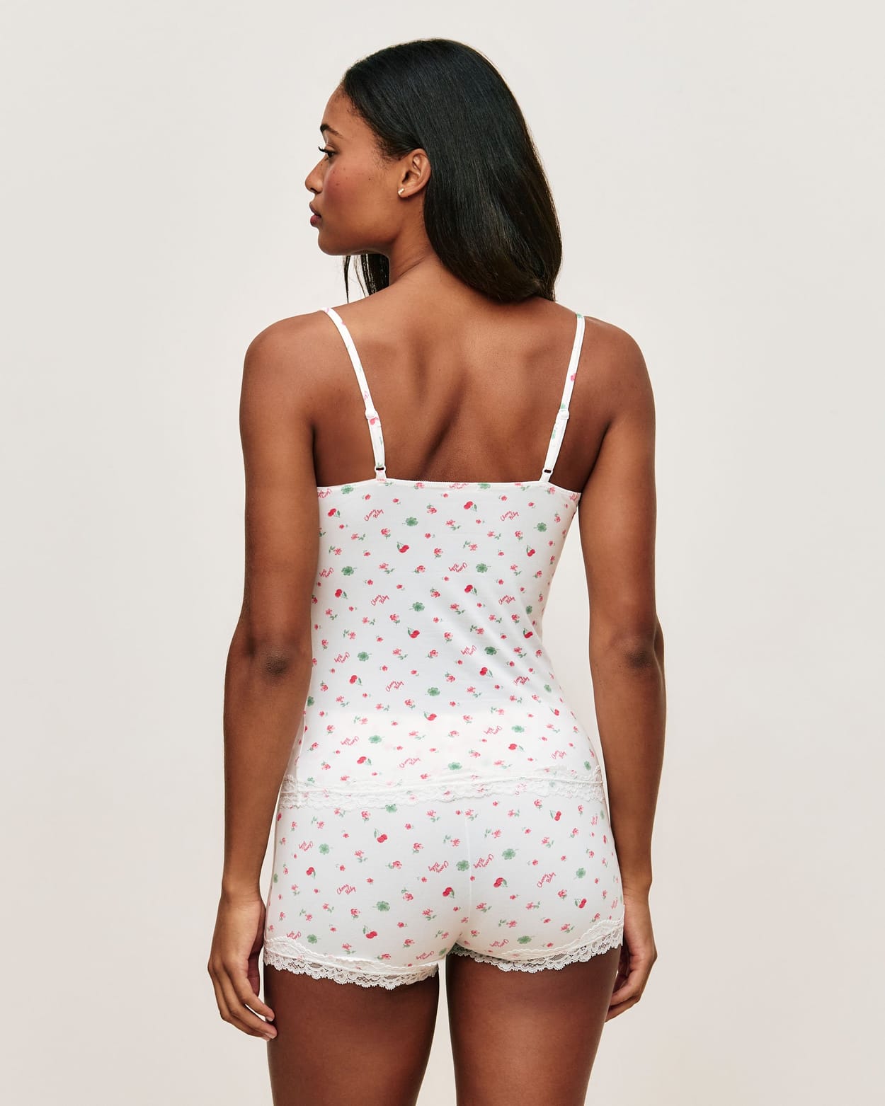 Short jersey à motifs;
