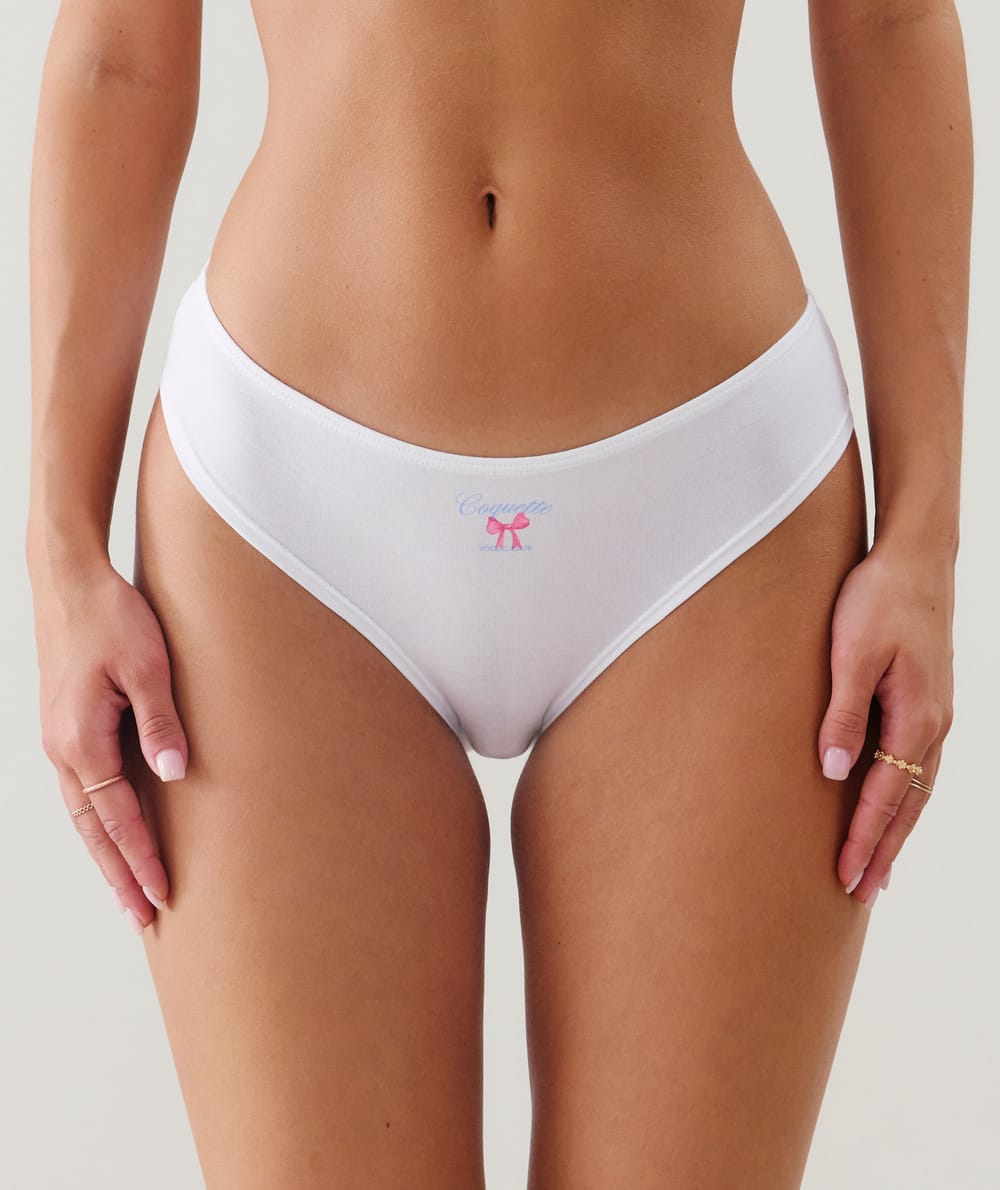 Lot de 3 culottes en coton;