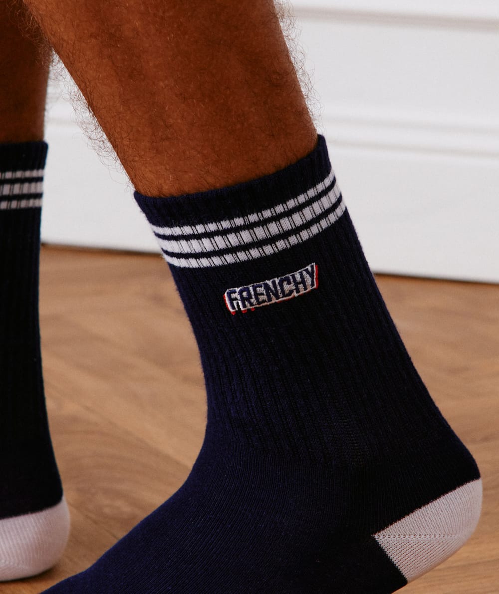 Chaussettes en coton;