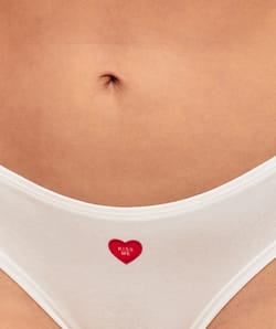 Pack of 3 patterned cotton knickers;