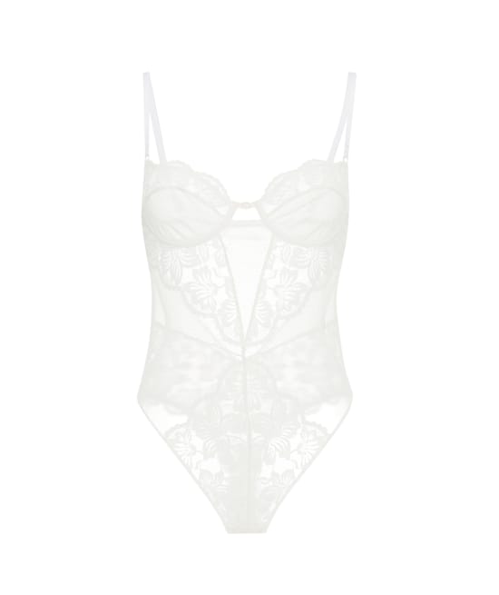 Body corbeille en dentelle;