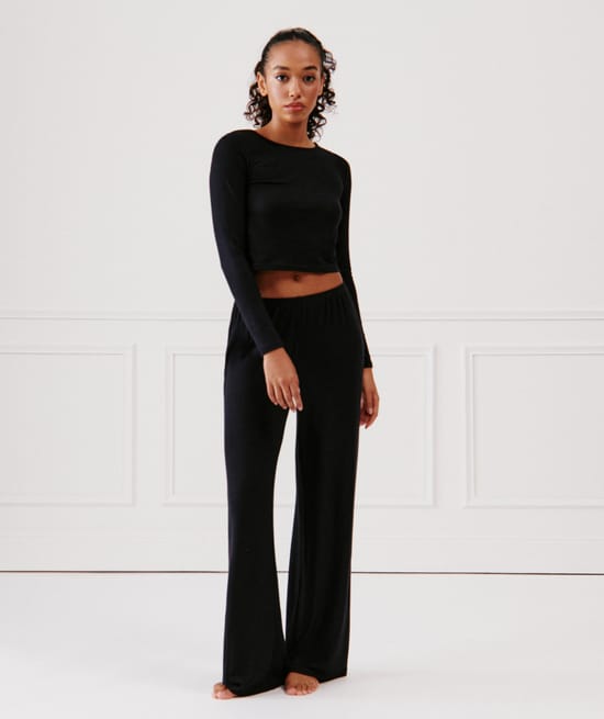 Knitted top;