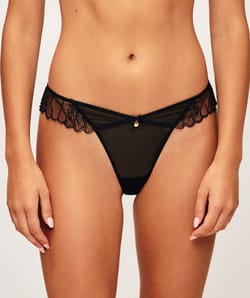Tanga en mesh;