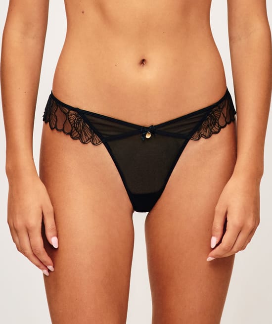 Mesh thong;