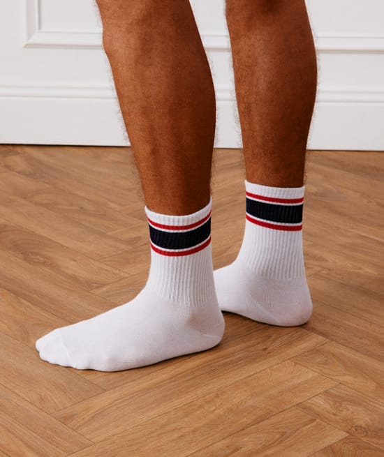 Chaussette en coton;