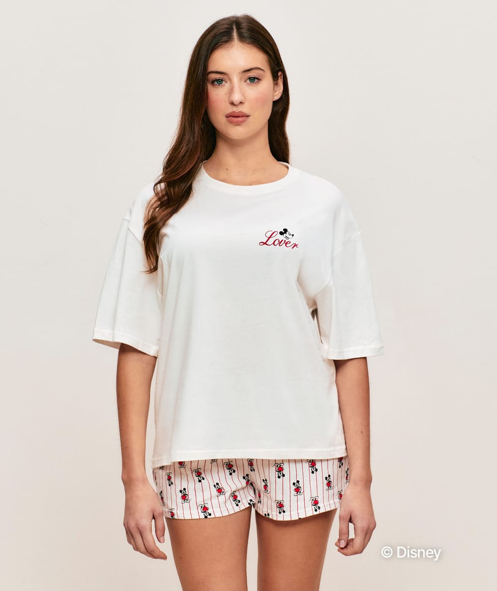 Short coton Mickey;