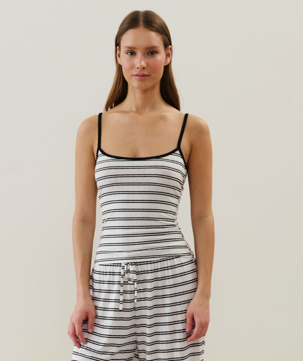 Striped top;