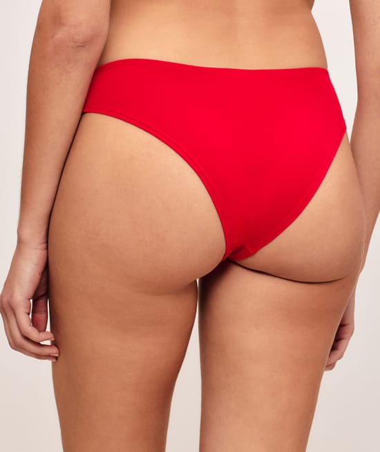 Pack of 3 patterned cotton knickers;