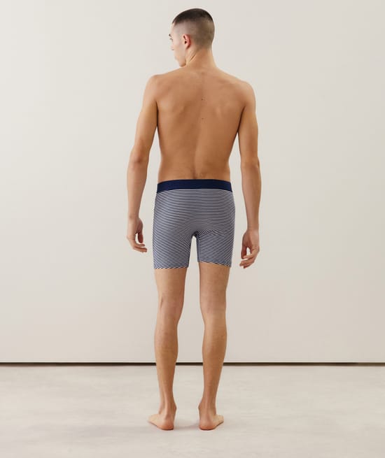 Boxer long en coton;