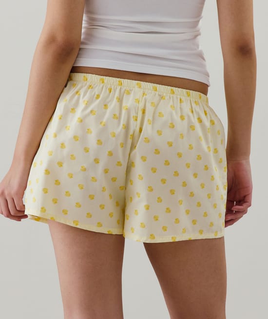 Short à motifs;