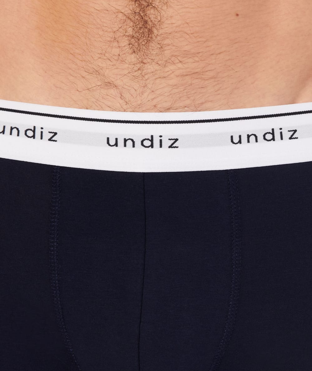 Boxer uni en coton;