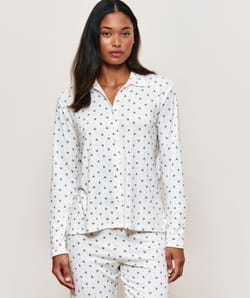 Patterned jersey pyjama set;