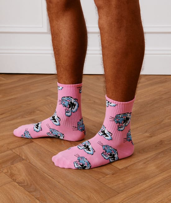 Chaussette en coton;