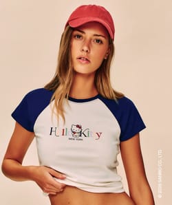 T-shirt en jersey Hello Kitty;