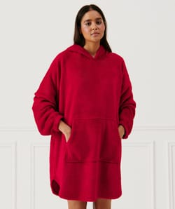 Pull plaid en polaire;