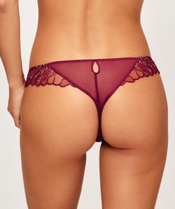 Mesh thong;