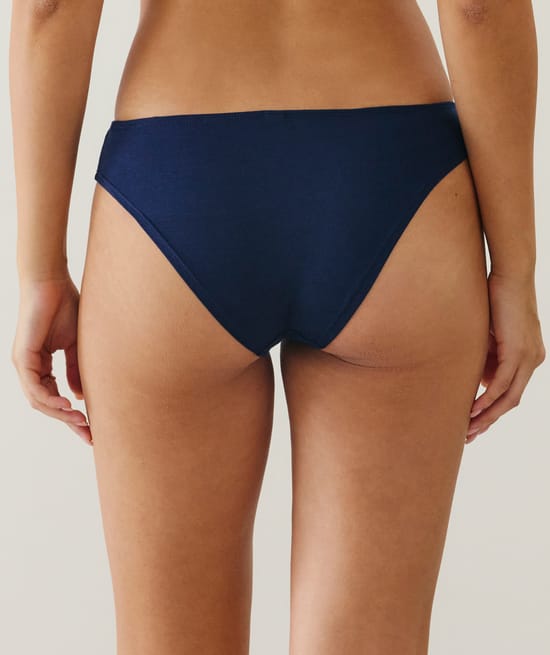 Pack of 3 patterned cotton knickers;