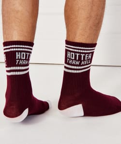 Chaussettes en coton;