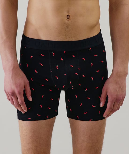 Boxer long en coton;