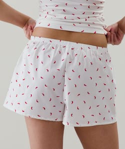 Short con estampado;