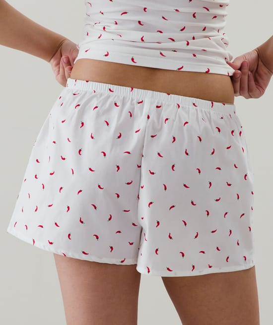 Short à motifs;