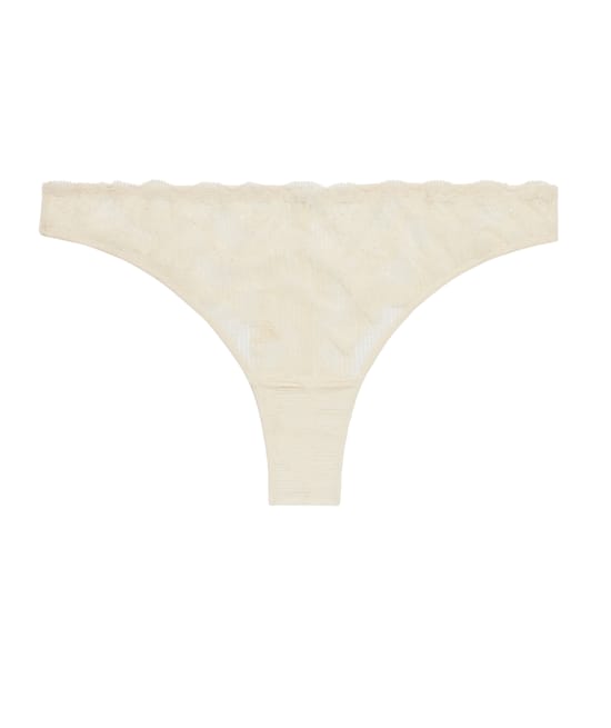 Lace thong;