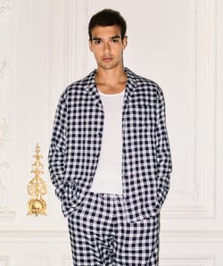 Chemise flanelle &agrave; carreaux;